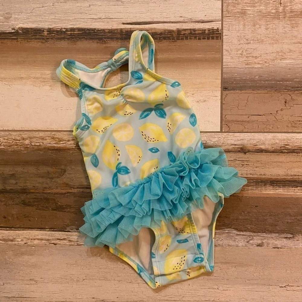Cat & Jack Baby Girl Swimsuit, 9 Mo